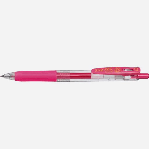 ZEBRA Sarasa Clip Roller Pen 0.7mm Pink