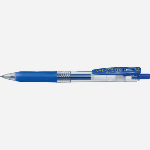 ZEBRA Sarasa Clip Roller Pen 0.7mm Pale Blue