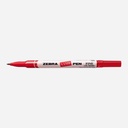 ZEBRA Name Pen Red