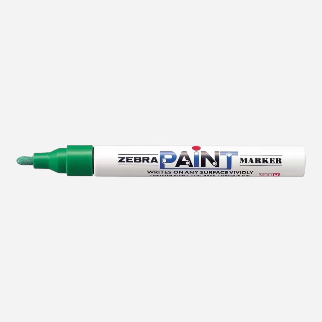 ZEBRA Paint Marker 2mm Green