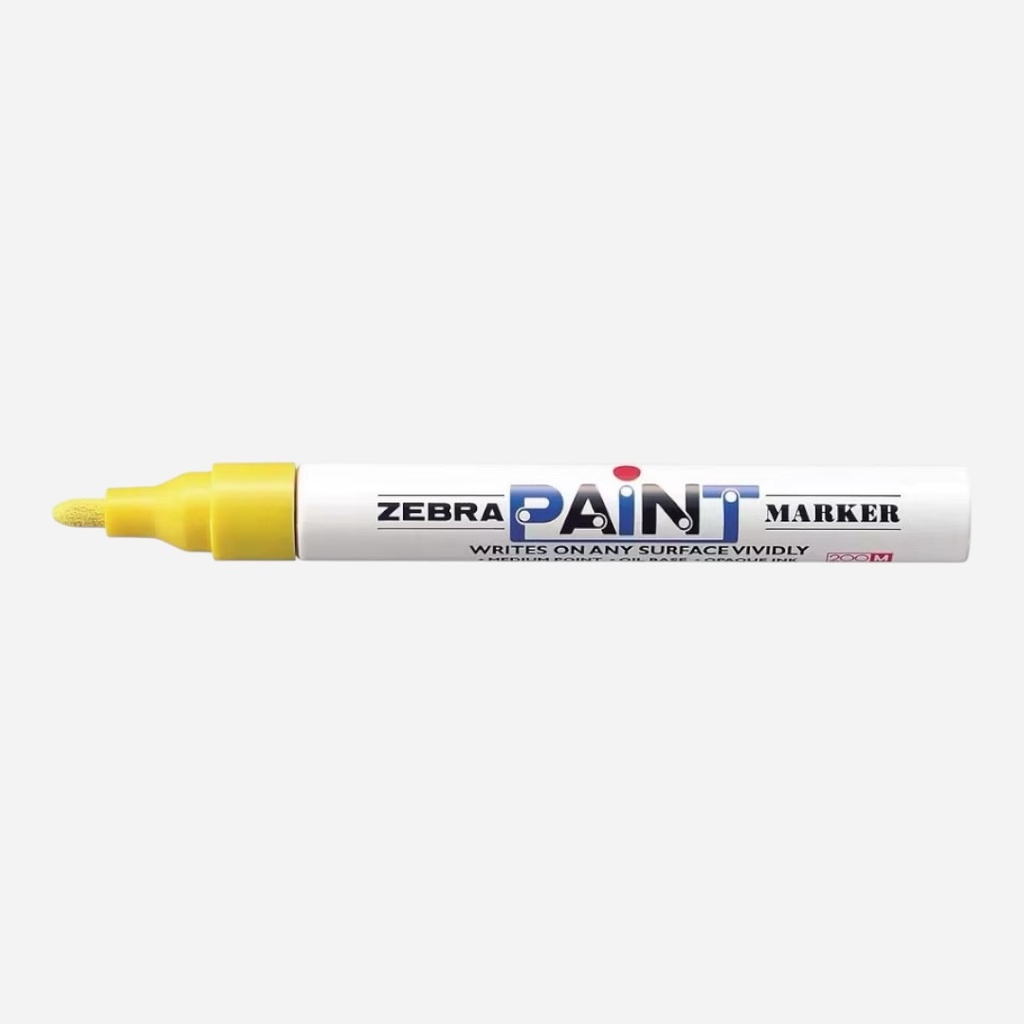 ZEBRA Paint Marker 2mm Yellow