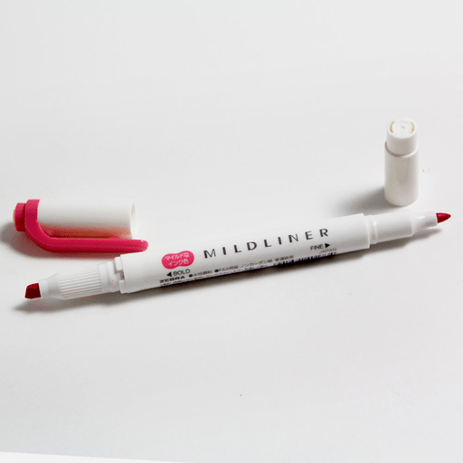 ZEBRA Mildliner Highlighter Red