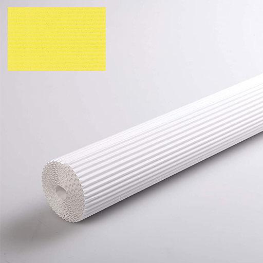 CLAIREFONTAINE Corrugated Paper Roll 300gsm 50cm x 70cm Lemon Yellow