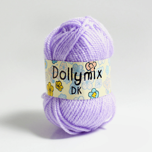 KING COLE Dolly Mix Acrylic Yarn 25g Lilac