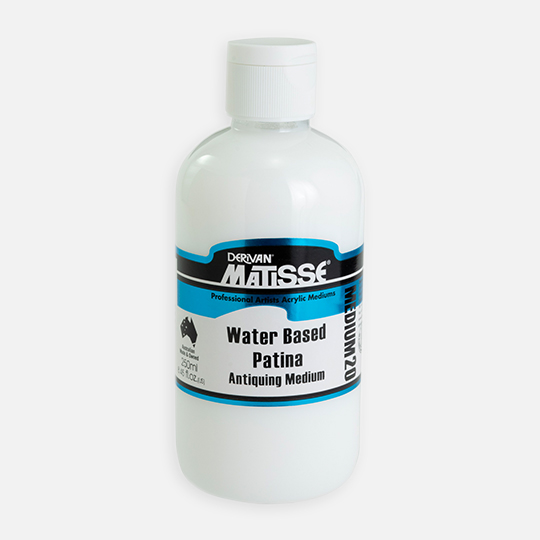 DERIVAN Matisse Water Based Patina (Antiquing/Glazing Medium) 250ml