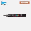UNI Posca Acrylic Marker Extra Fine Tip Brown
