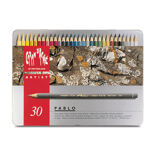 CARAN D'ACHE Pablo Color Pencil Set x 30