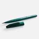 PENTEL Fude Touch Brush Pen Turquoise Green