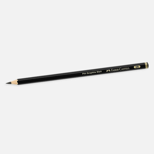 FABER-CASTELL Pitt Matt Graphite Pencil 2B