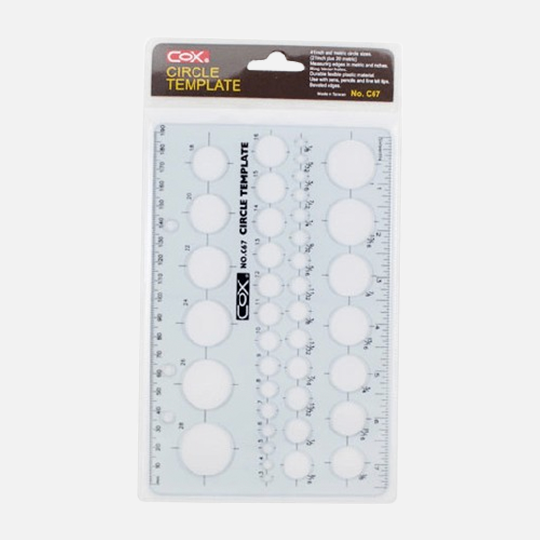 COX Circle Template