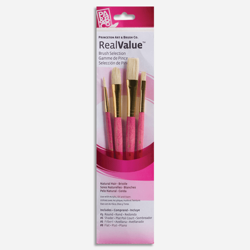 PRINCETON 9183 Real Value Brush Set x 4