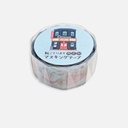 MIND WAVE Washi Tape 18mm Die Cut Cinema