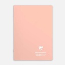 CLAIREFONTAINE Koverbook Blush Lined Notebook 90gsm A5 x 96 Coral