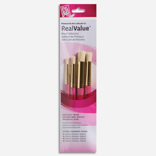 PRINCETON 9180 Real Value Brush Set x 4