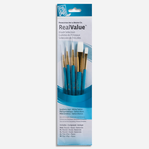 PRINCETON 9174 Real Value Brush Set x 5
