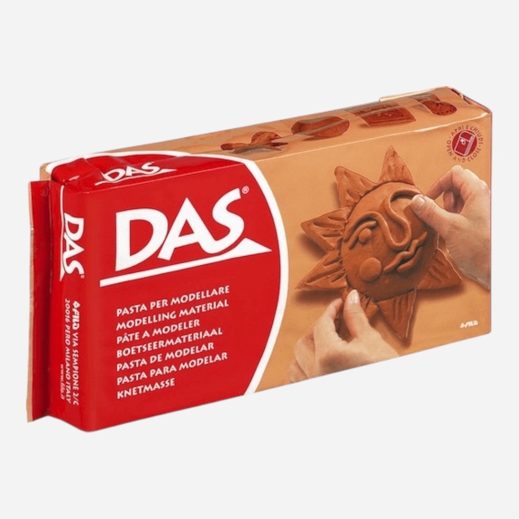 DAS Air Dry Modelling Clay 1000g Terracotta