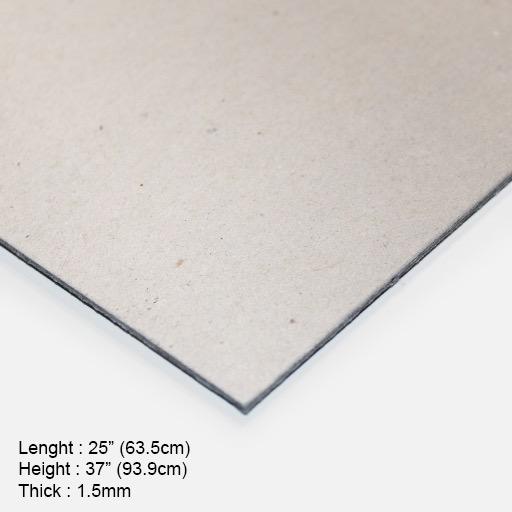 OVJ Eska Grey Board 1.5mm x 25” x 37”