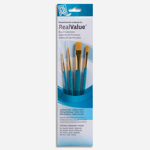 PRINCETON 9171 Real Value Brush Set x 4