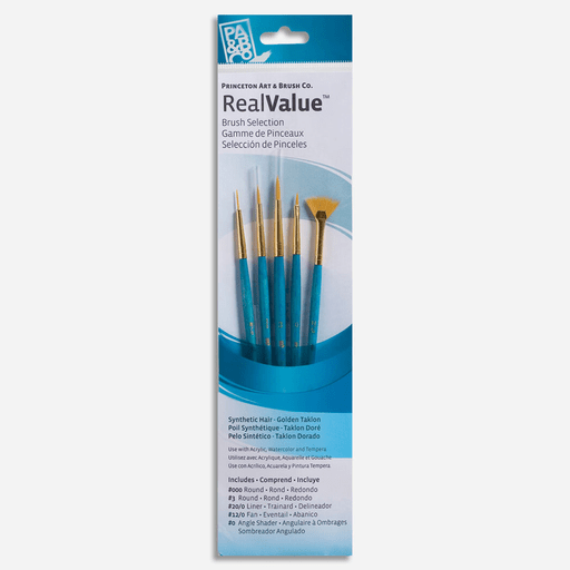 PRINCETON 9170 Real Value Brush Set x 5
