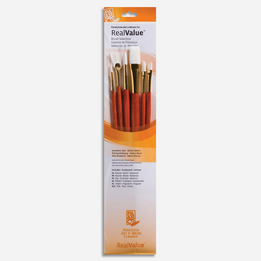 PRINCETON 9156 Real Value Brush Set x 6