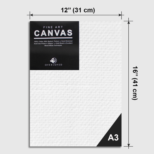 OVJ Cotton Canvas Board 280gsm A3