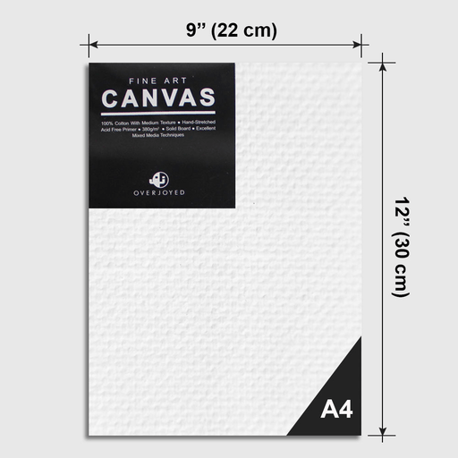OVJ Cotton Canvas Board 280gsm A4
