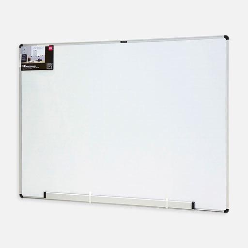 DELI Dry Erase White Board Aluminium Frame 60cm x 90cm