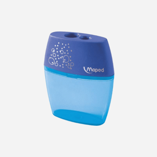 MAPED Shake Tub Pencil Sharpener 2-Hole
