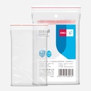 DELI Zip Lock Bag 8cm x 11cm x 100