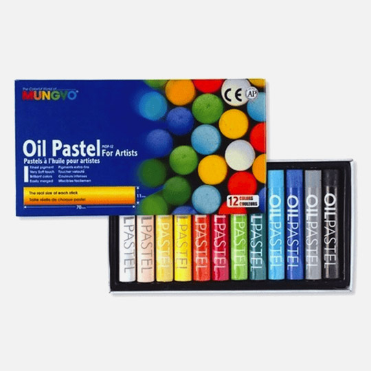 MUNGYO Oil Pastel Set x 12