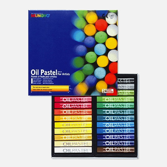 MUNGYO Oil Pastel Set x 24