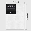 OVJ Cotton Canvas Board 280gsm 8” x 10”