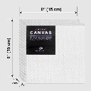 OVJ Stretched Cotton Canvas 380gsm Square 3/4” x 6” x 6”