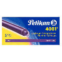PELIKAN 4001 Giant Ink Cartridge Violet x 5