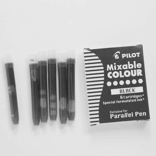 PILOT Mixable Color Ink Cartridge x 6 Black