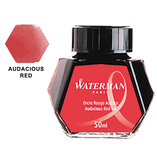 WATERMAN Ink 50ml Audacious Red