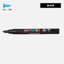 UNI Posca Acrylic Marker Fine Tip Black