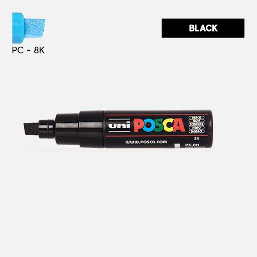 UNI Posca Acrylic Marker Broad Tip Black