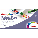 PENTEL Fabric Fun Pastel Dye Stick Set x 15