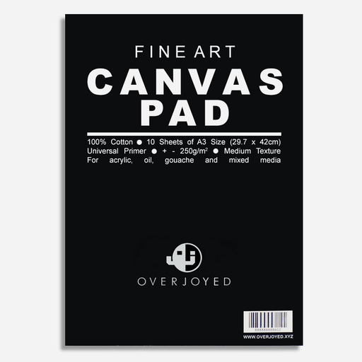 OVJ Cotton Canvas Pad 300gsm A3 x 10