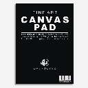 OVJ Cotton Canvas Pad 300gsm A4 x 20
