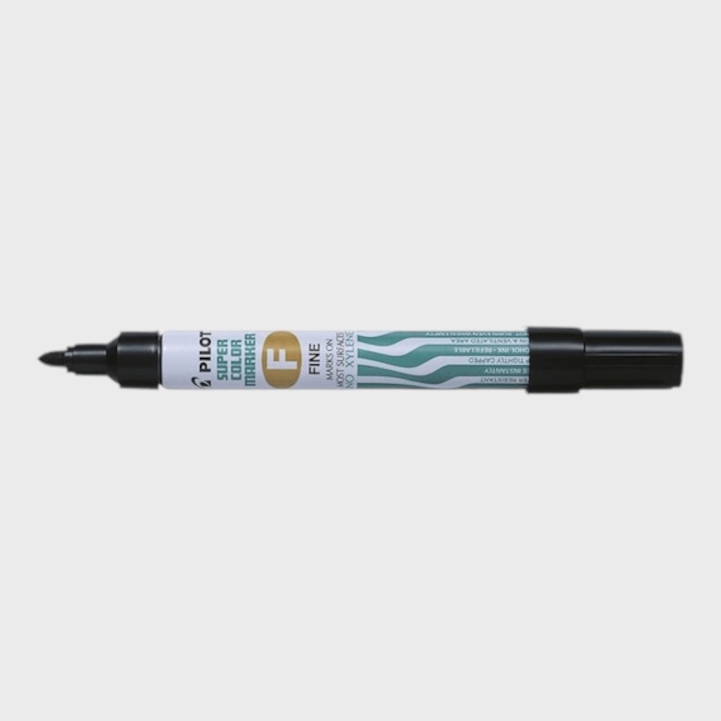 PILOT Super Color Marker Bullet Tip Black