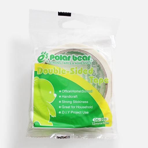 POLAR BEAR Double-Sided Tissue Tape 12mm x 10m