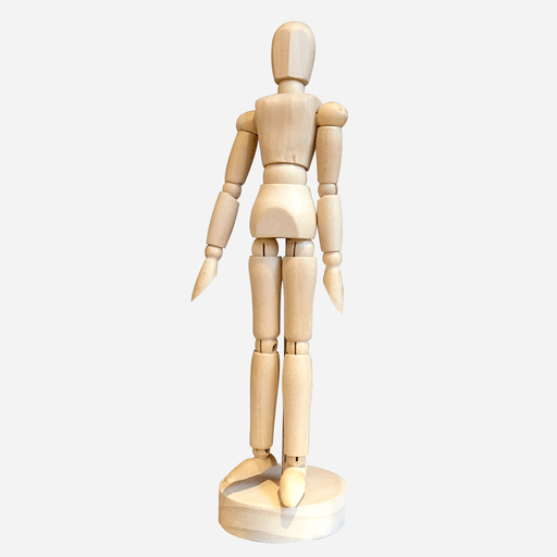 OVJ Wooden Manikin Female 20cm