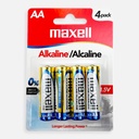 MAXWELL Alkaline Battery AA x 4