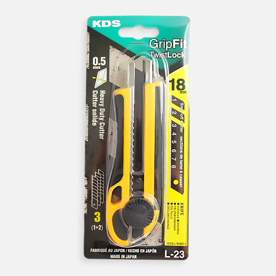 KDS Griplift Twist Lock 18mm Blade Cutter