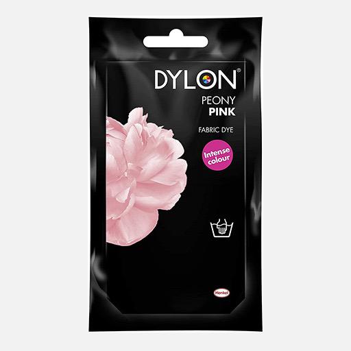 DYLON Fabric Dye 50g Peony Pink