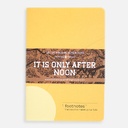 FOOTNOTES Sun Series: It is Only After Noon Notebook 100gsm A6 x 24 x 3