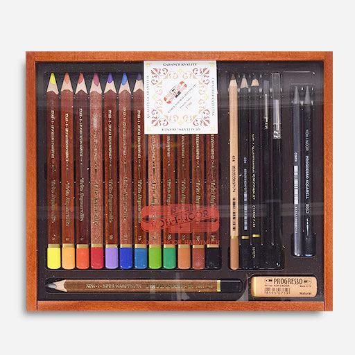 KOH-I-NOOR Water-Soluble Drawing Set x 21