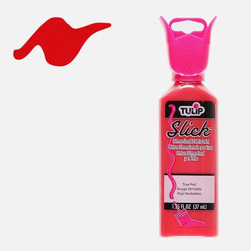 TULIP Slick Dimensional Fabric Paint 37ml True Red